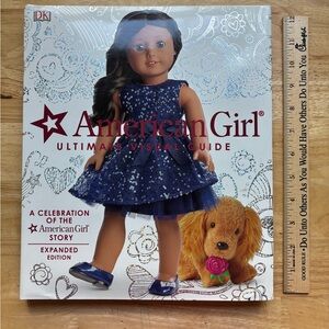 American Girl ULTIMATE VISUAL GUIDE Hardback Book with Poster, Pet Paper Dolls